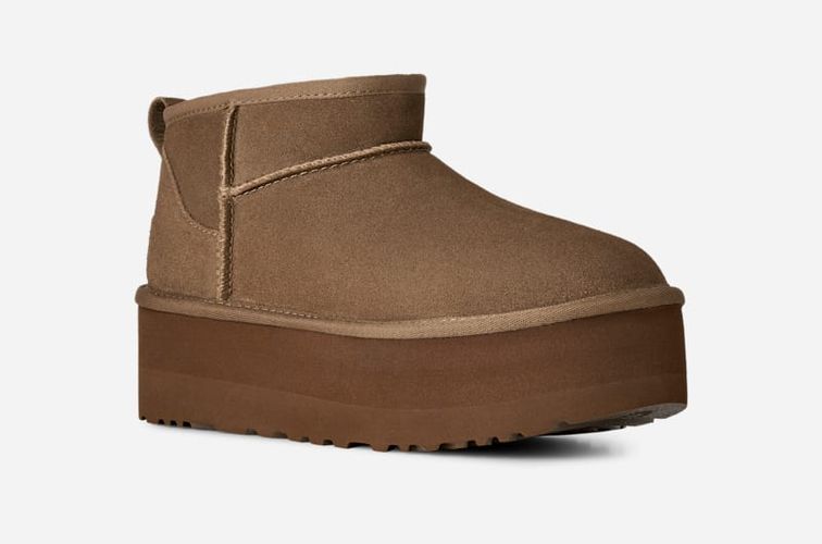 Classic Ultra Mini à plateforme | UE in Brown, Taille 43, Daim - Ugg - Modalova