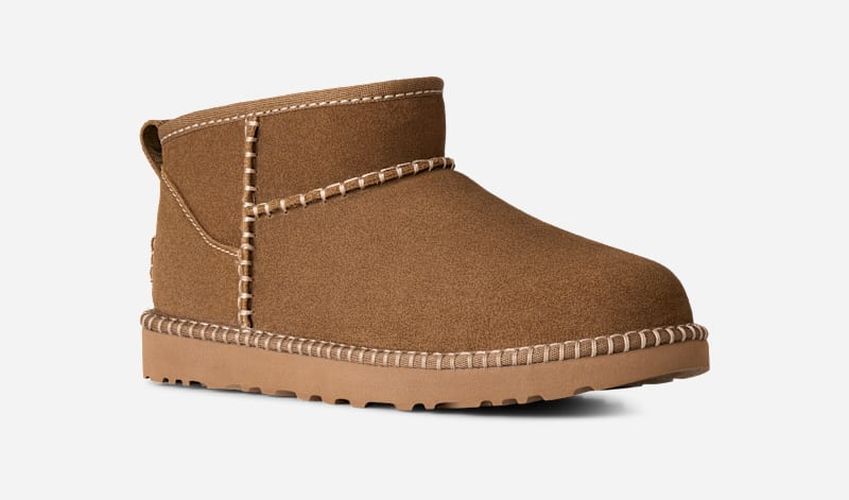 Botte Classic Ultra Mini Botanic in Brown, Taille 40 - Ugg - Modalova