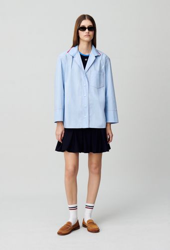 Chemise oversize contrastée - Claudie Pierlot - Modalova