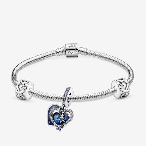 Bracelet composé Cœur Céleste - Pandora - Modalova