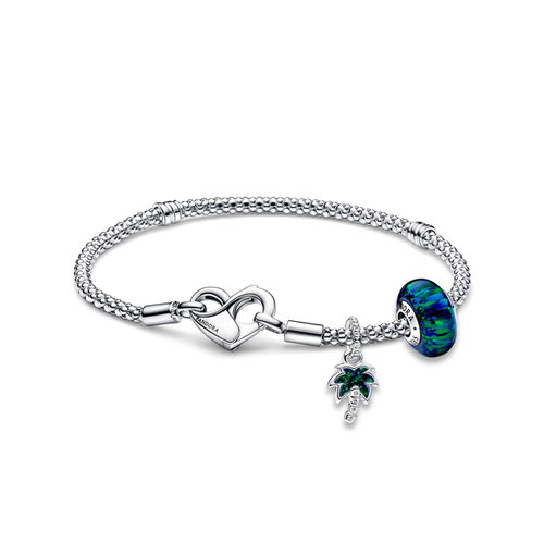 Bracelet Composé Vert Opalescent - Pandora - Modalova