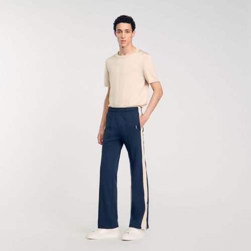 Pantalon de jogging à bandes - Sandro Paris - Modalova