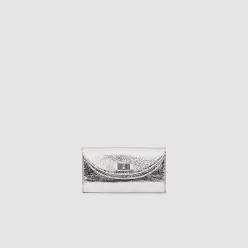 Pochette Mambo en cuir - Sandro Paris - Modalova