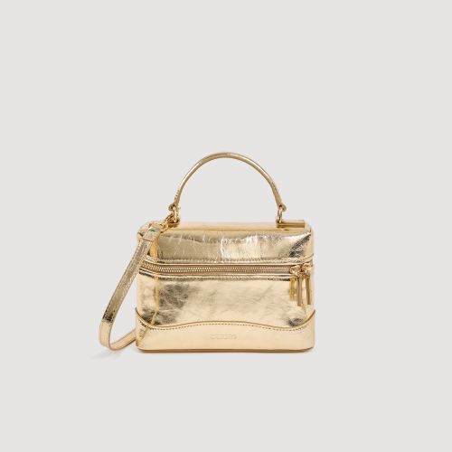 Sac Tangolino en cuir métallisé - Sandro Paris - Modalova