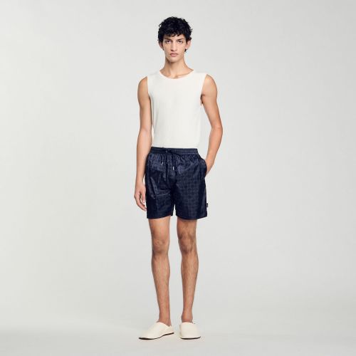 Maillot de bain squarecross - Sandro Paris - Modalova