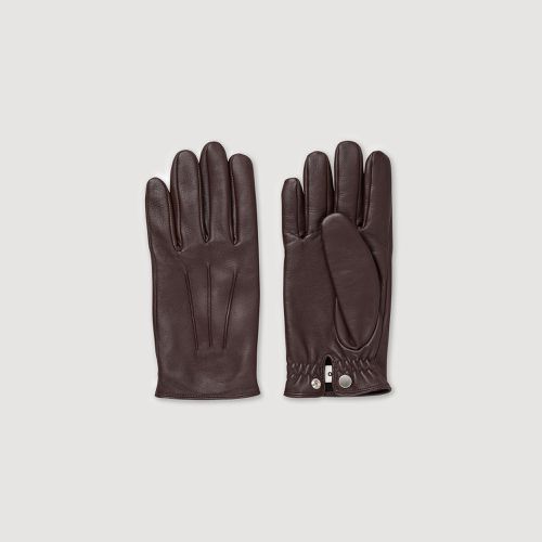 Gants en cuir - Sandro Paris - Modalova