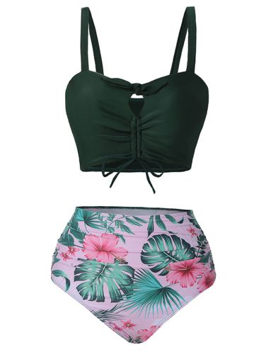 Bikinis Maillot de Bain Bikini Matelass Imprim Tropical - Dresslily FR - Modalova
