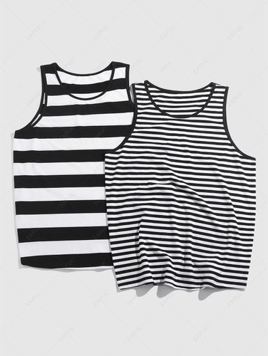 ZAFUL 2 Pices Dbardeur Ray Imprim Xxl - Zaful FR - Modalova