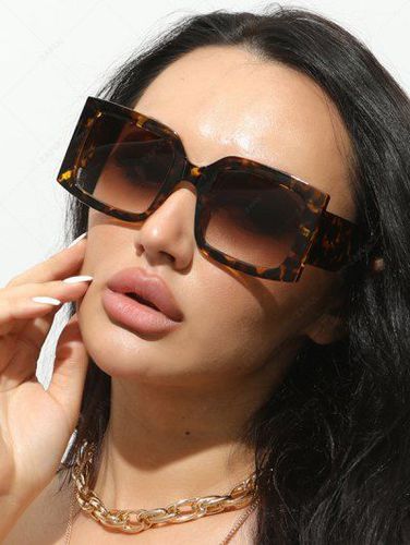 Square Shape Wide Leg Frame Sunglasses - Zaful - Modalova