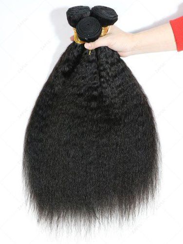 Pcs Kinky Straight 4A Remy Hair Hair Weaves Bundles - Zaful - Modalova