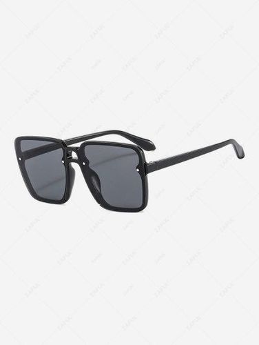 Ombre Lens Square Frame Sunglasses - Zaful - Modalova