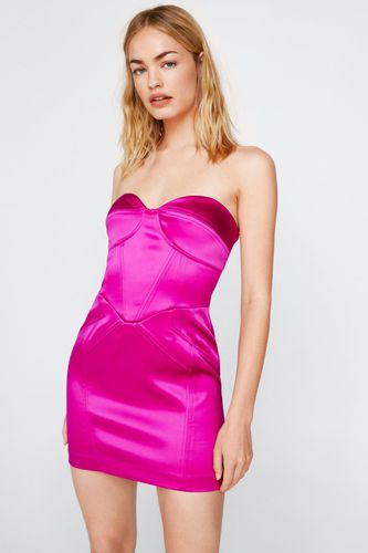 Mini Dressing Gown Satinée Premium - - 34 - Nasty Gal - Modalova