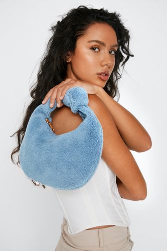 Sac À Main Effet Peau De Mouton - One Size - Nasty Gal - Modalova
