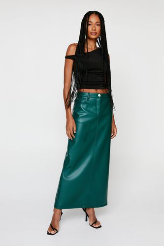 Jupe Longue En Simili Premium - 32 - Nasty Gal - Modalova