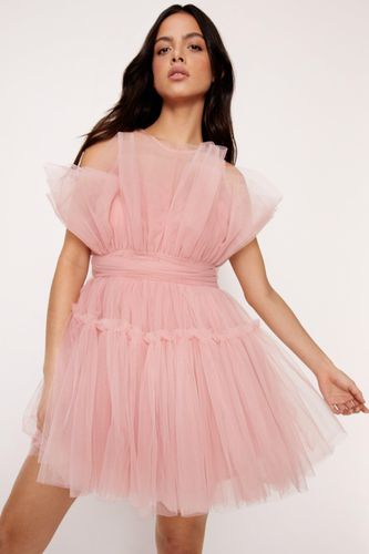 Mini Dressing Gown En Mousseline De Soie - - 38 - Nasty Gal - Modalova
