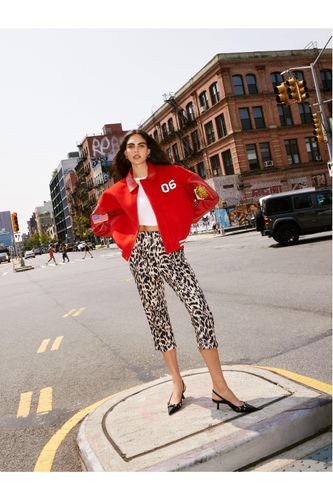 Leopard Print Capri Pant - 32 - Nasty Gal - Modalova