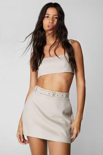 Mini Jupe Premium En Twill - 42 - Nasty Gal - Modalova