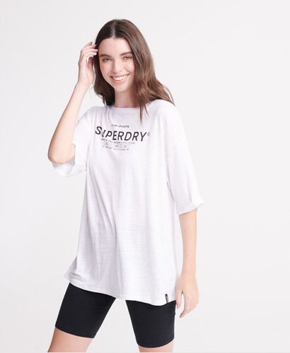 Women's Desert T-Shirt aus Leinen - Größe: 36 - Superdry - Modalova