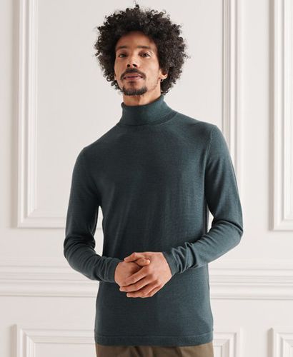 Men's Merino Rollkragenpullover - Größe: L - Black Friday & weitere Preisnachlässe - Superdry - Modalova