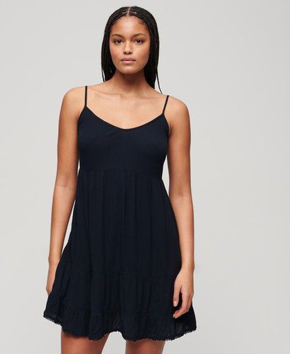 Damen Strand-Minikleid mit Spaghettiträgern - Größe: 40 - Superdry - Modalova