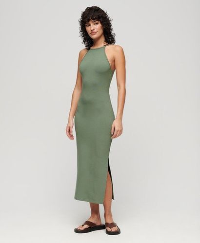 Robe Mi-longue en Jersey Avec dos en Dentelle Taille: 38 - Superdry - Modalova