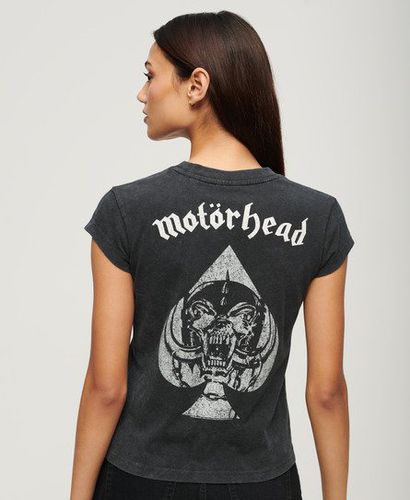 Damen Motörhead x Band-T-Shirt mit Flügelärmeln - Größe: 40 - Superdry - Modalova
