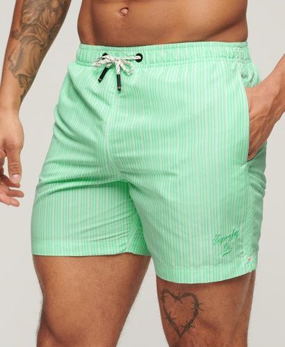 Herren 15-Zoll Badeshorts aus Recyceltem Material mit Print - Größe: S - Superdry - Modalova