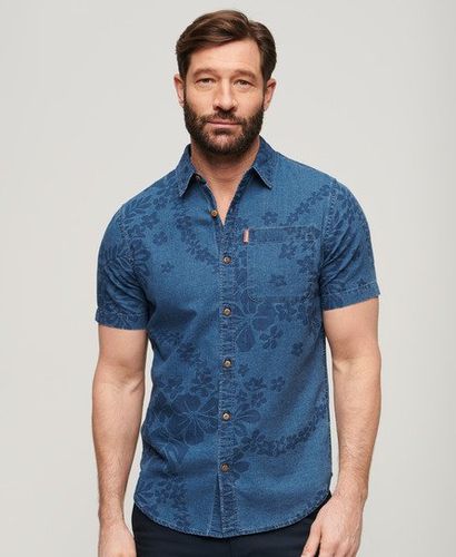 S Chemise A Manches Courtes Vintage Loom Imprimée, Taille: L - Superdry - Modalova