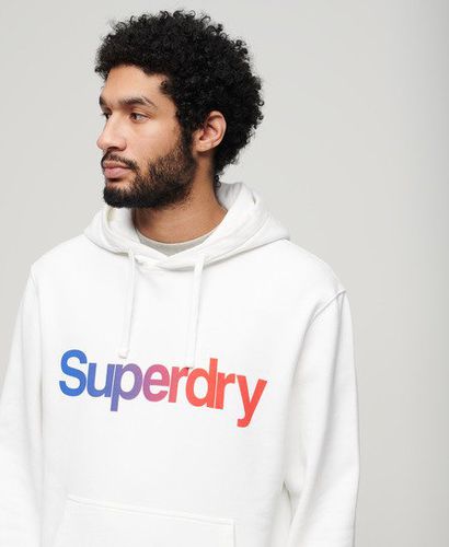 Herren Locker Geschnittenes Hoodie mit Core-Logo - Größe: L - Superdry - Modalova