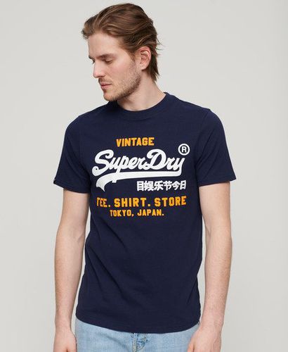 Herren Klassisches Vintage T-Shirt - Größe: L - Superdry - Modalova