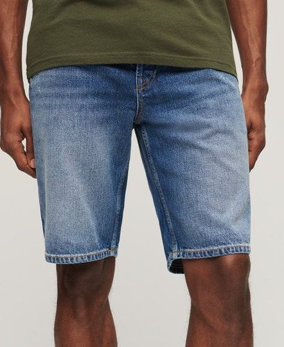 Herren Gerade Geschnittene Vintage Shorts - Größe: 30 - Superdry - Modalova