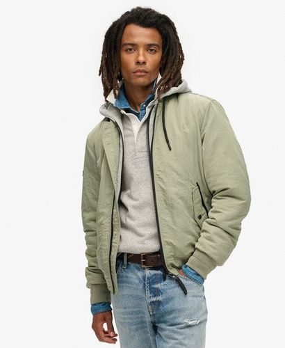 Herren MA1 Jacke mit Kapuze im Militärstil - Größe: M - Superdry - Modalova