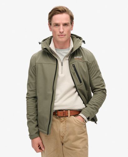 Herren Ripstop Softshell Trekker Kapuzenjacke - Größe: Xxl - Superdry - Modalova