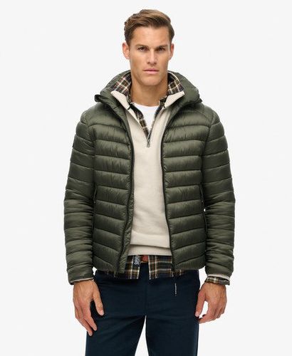 Herren Fuji Sport Steppjacke mit Kapuze - Größe: XL - Superdry - Modalova