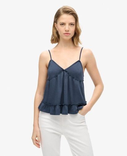 Caraco en Jersey à Volants Taille: 36 - Superdry - Modalova