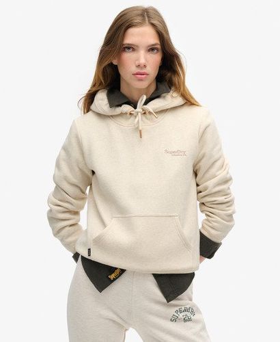 Damen Essential Hoodie mit Logo - Größe: 44 - Xmas deals - Superdry - Modalova