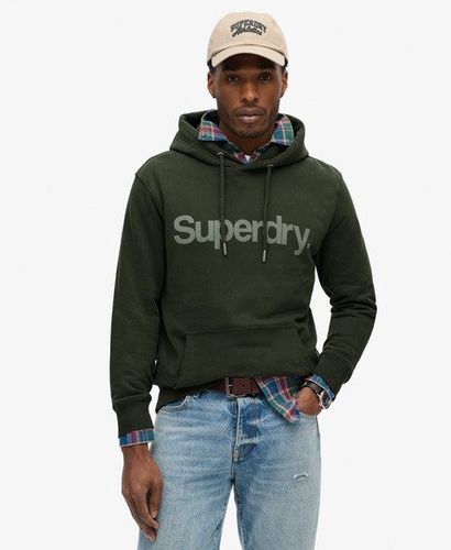 Herren Core Logo City Hoodie mit Lockerer Passform - Größe: XL - Superdry - Modalova