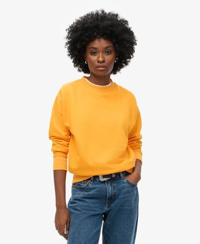 Damen Essential Sweatshirt mit Logo - Größe: 44 - Xmas deals - Superdry - Modalova