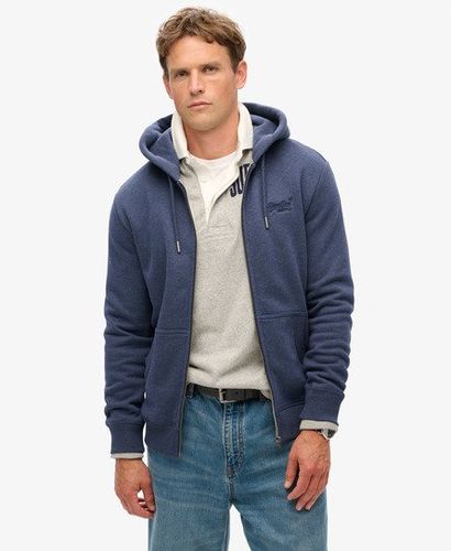 Sweat à Capuche Zippé à Logo Essential Taille: Xxl - Superdry - Modalova