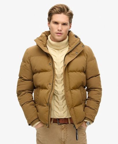 Men's Kurze Everest Steppjacke mit Kapuze - Größe: M - Superdry - Modalova