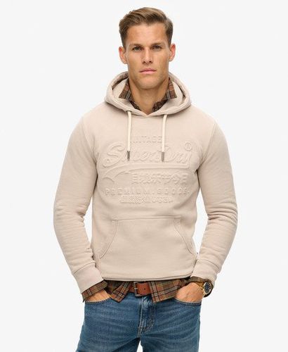 Herren Hoodie mit Geprägter Grafik, Größe: XL - Superdry - Modalova