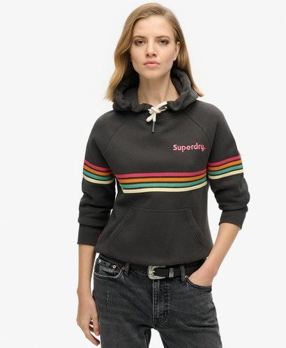 Sweat à Capuche à Rayures Arc-en-ciel et Logo Taille: 38 - Superdry - Modalova