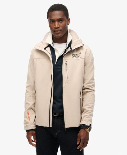 Herren Softshell Trekker Kapuzenjacke - Größe: XL - Superdry - Modalova