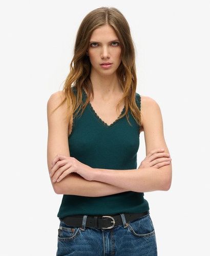 Débardeur Avec Liseré en Dentelle Athletic Essentials Taille: 6-8 - Superdry - Modalova