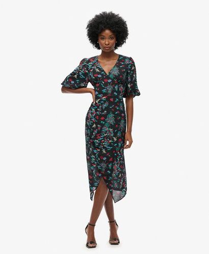 Robe Mi-longue Transparente à Manches Courtes Taille: 44 - Superdry - Modalova