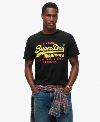 Herren Vintage Logo Duo T-Shirt - Größe: M - Superdry - Modalova