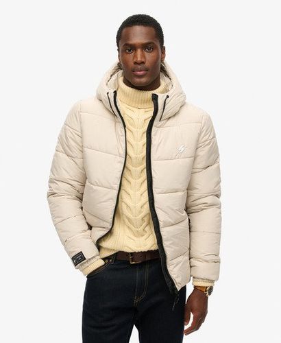 Men's Sports Steppjacke mit Kapuze - Größe: L - Xmas deals - Superdry - Modalova