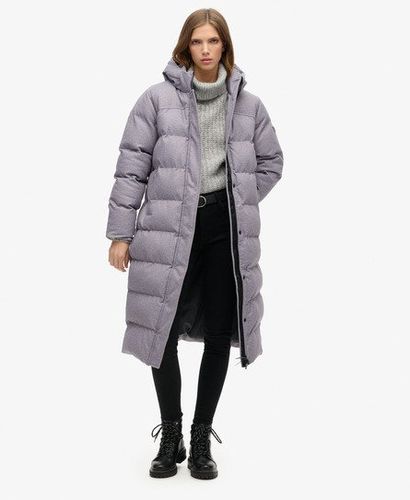 Doudoune Longue en Tweed Taille: 42 - Superdry - Modalova