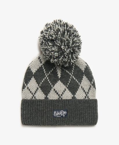 Bonnet en Maille à Motifs Taille: 1Taille - Superdry - Modalova