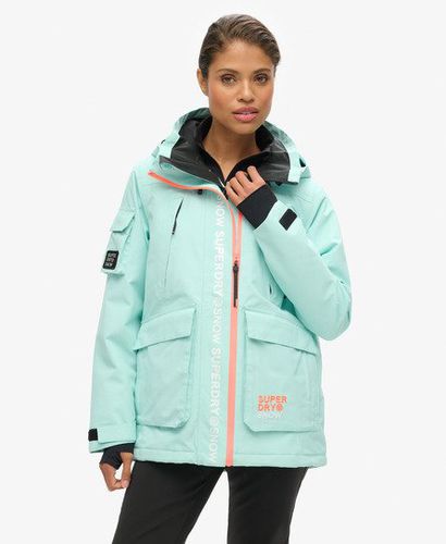 Damen Sport Ski Ultimate Rescue Jacke - Größe: 36 - Superdry - Modalova